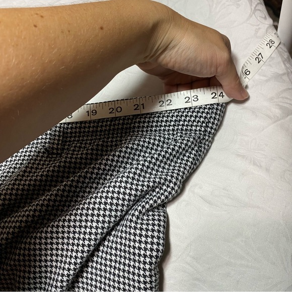 Mercer Culinary Chef Pants Houndstooth 1X Wide Leg with Pockets Loose Fit Baggy - Picture 9 of 14